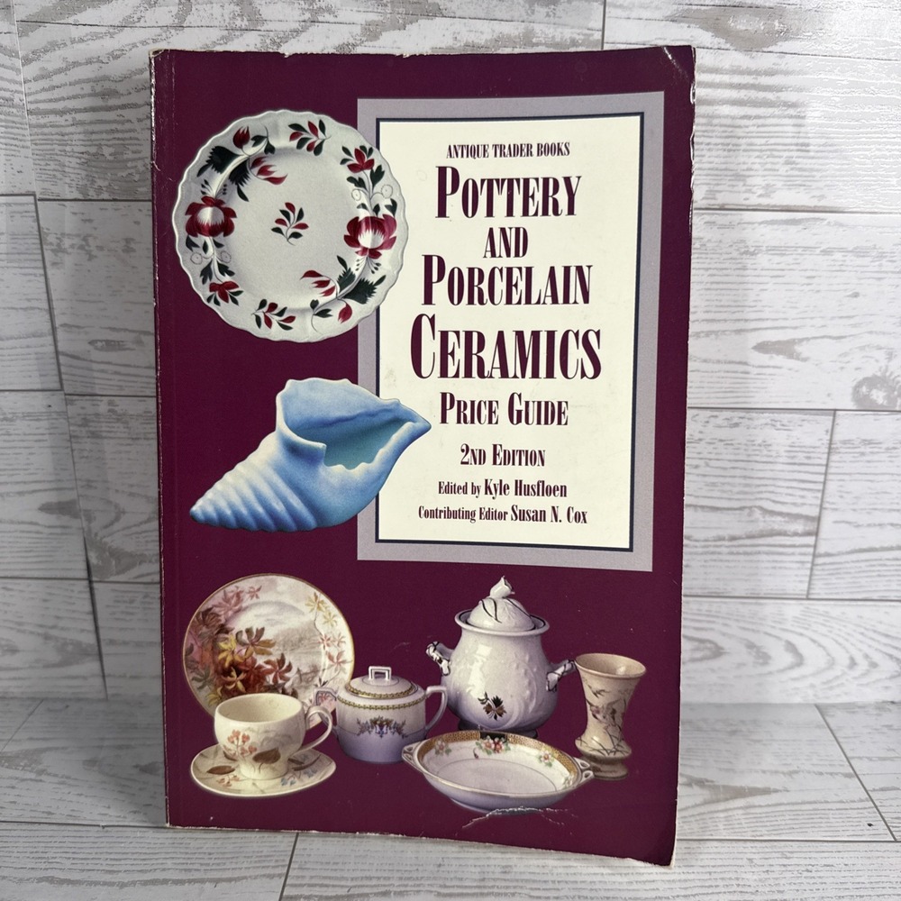 Pottery & Porcelain Ceramics Price Guide by Kyle Husfloen Paperback 2nd Edition